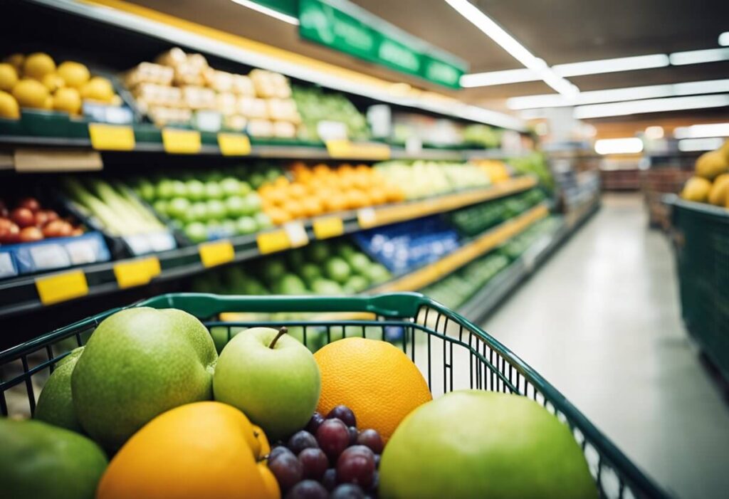 Alimentos saudáveis, típicos das dietas maravilhosas do grupo dietas de baixo teor de gordura.