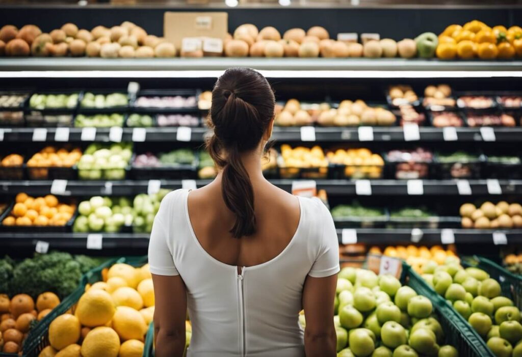 A escolha de alimentos saudáveis é muito importante para manter uma dieta equilibrada.