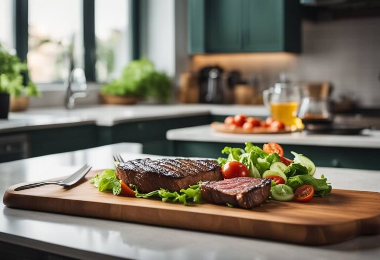 Bife grelhado, refeição que fazem parte do cardápio de dietas maravilhosas.