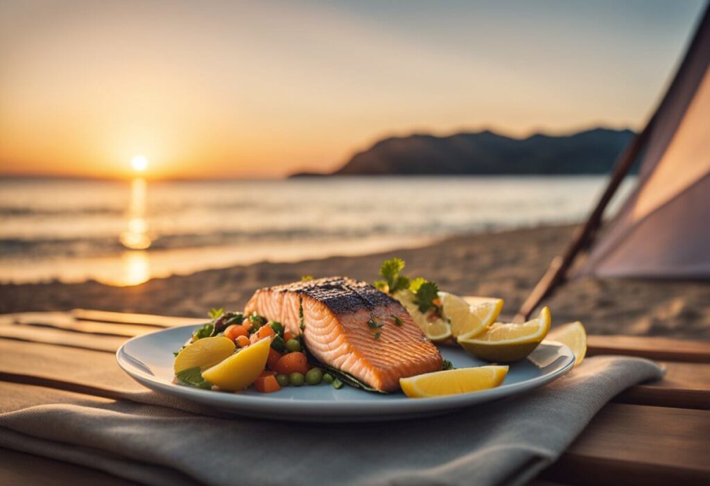 Salmão grelhado é uma ótima receita para dietas maravilhosas