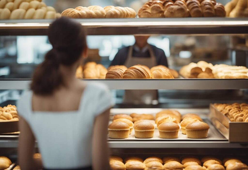 Numa dieta equilibrada, deve-se evitar bolos, pães e biscoitos.